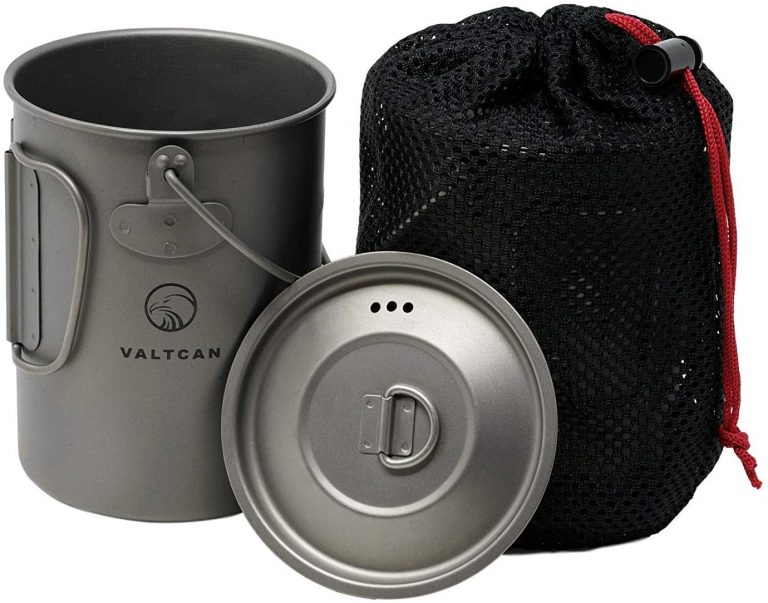Valtcan 900ml/34oz Titanium Pot-Mug